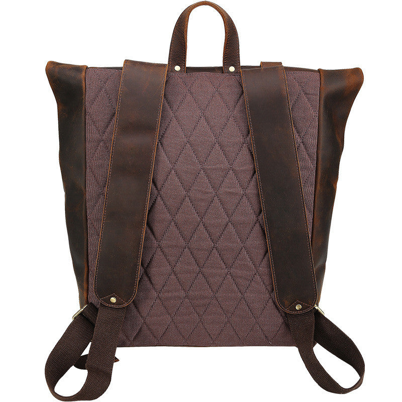 Leder-Reiserucksack für Herren – Bild 4 | LuxeStyle