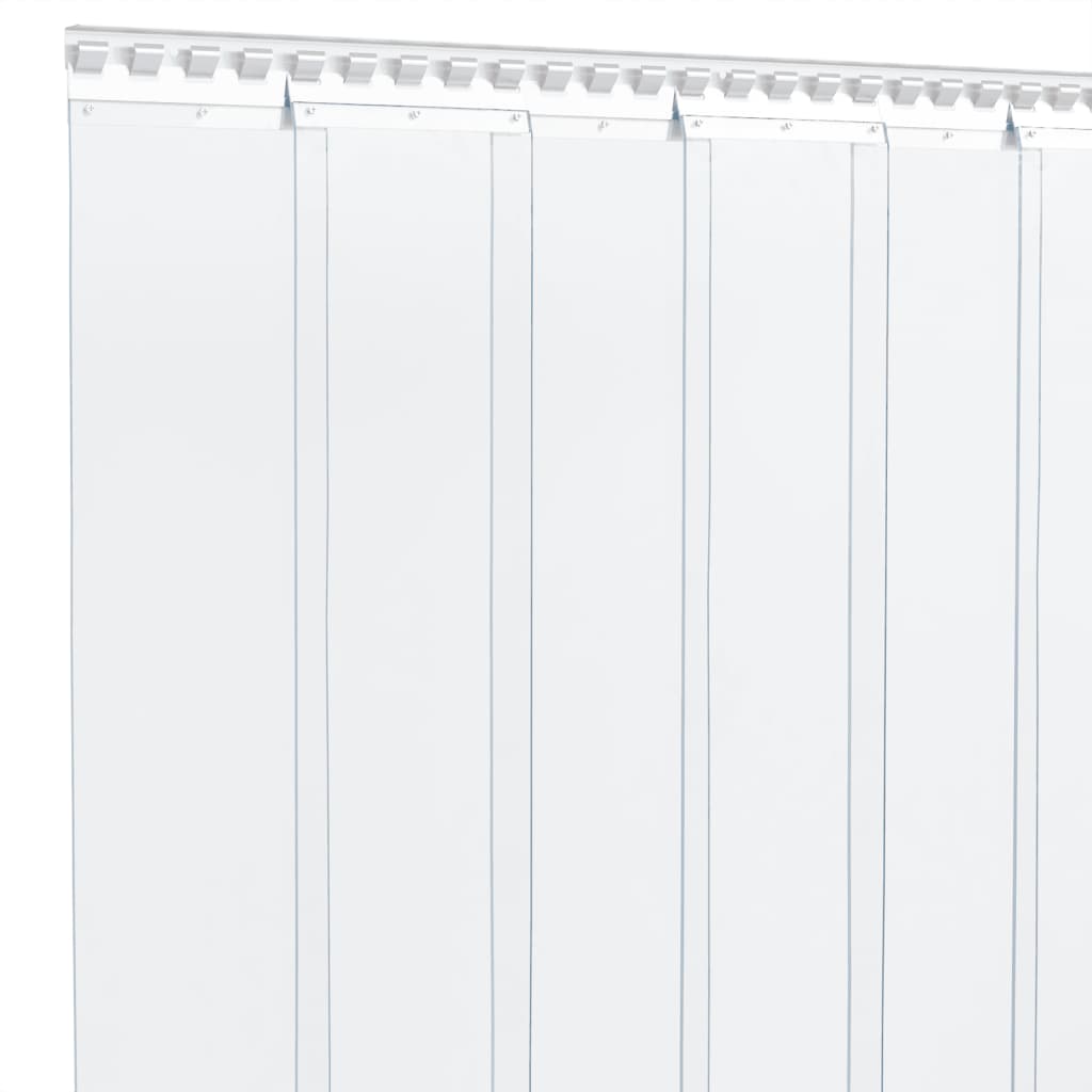 Transparenter Türvorhang aus PVC, 10 m