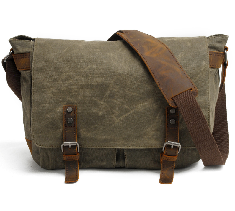 Canvas Schultertasche Männer – Bild 2 | LuxeStyle