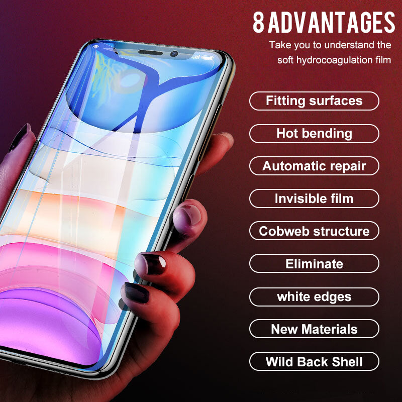 Schutzfolie für iPhone 11 – Blaulicht- und Fingerabdruckschutz – Bild 5 | LuxeStyle