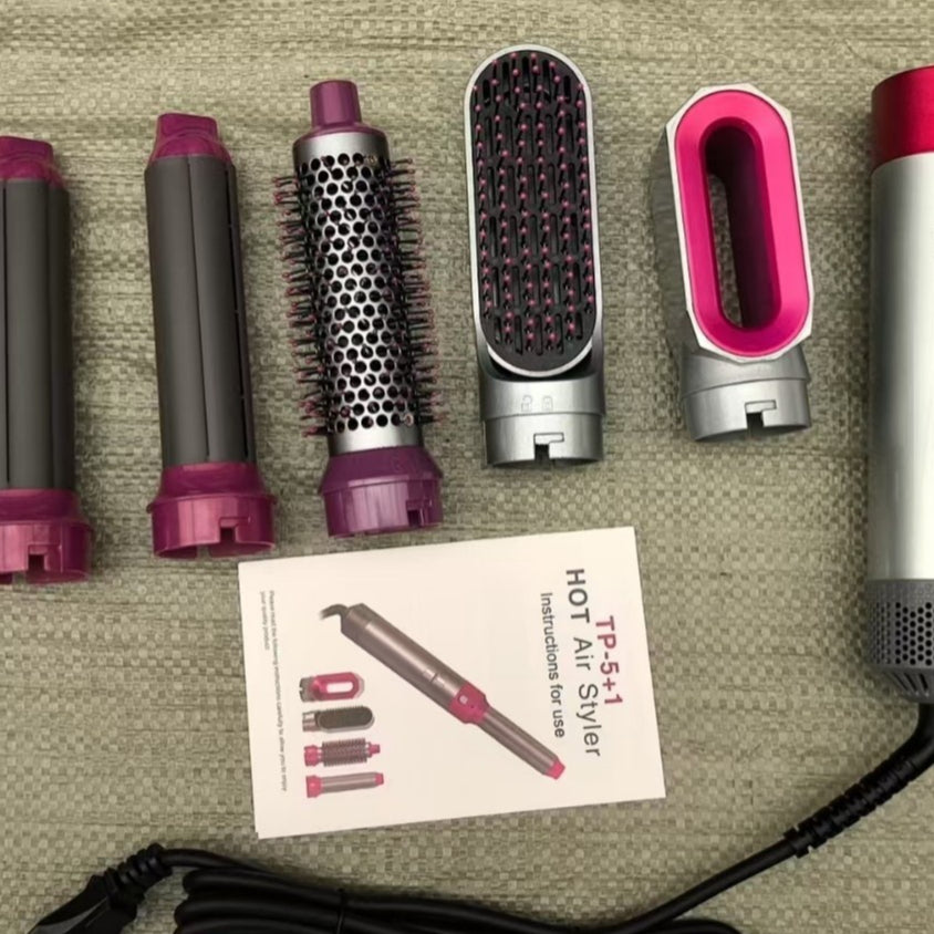 5-in-1 Warmluftstyler & Lockenstab