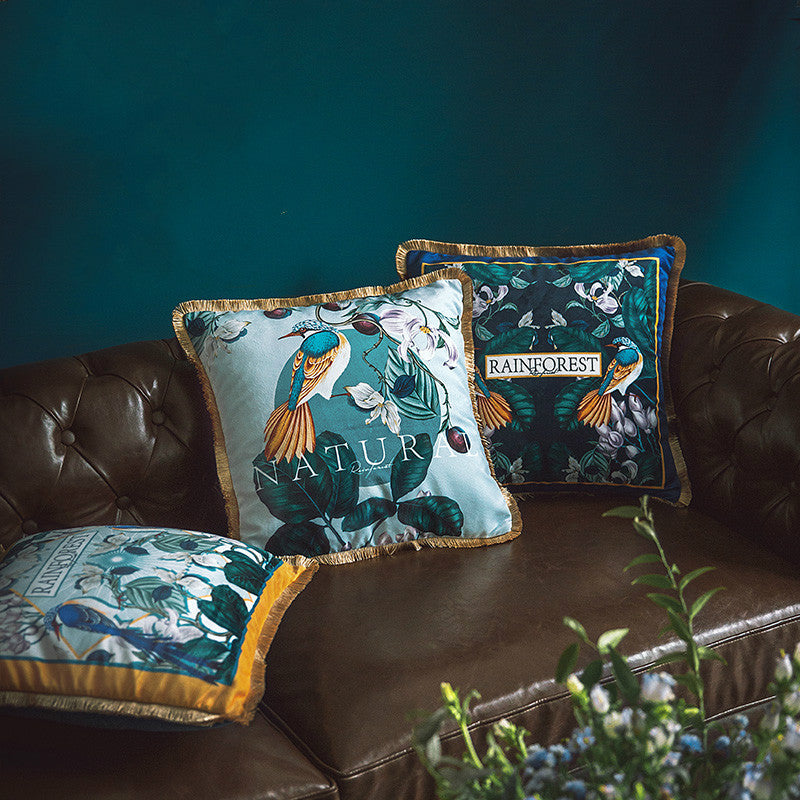 Forest Bird Kissenbezug-Set – Bild 1 | LuxeStyle