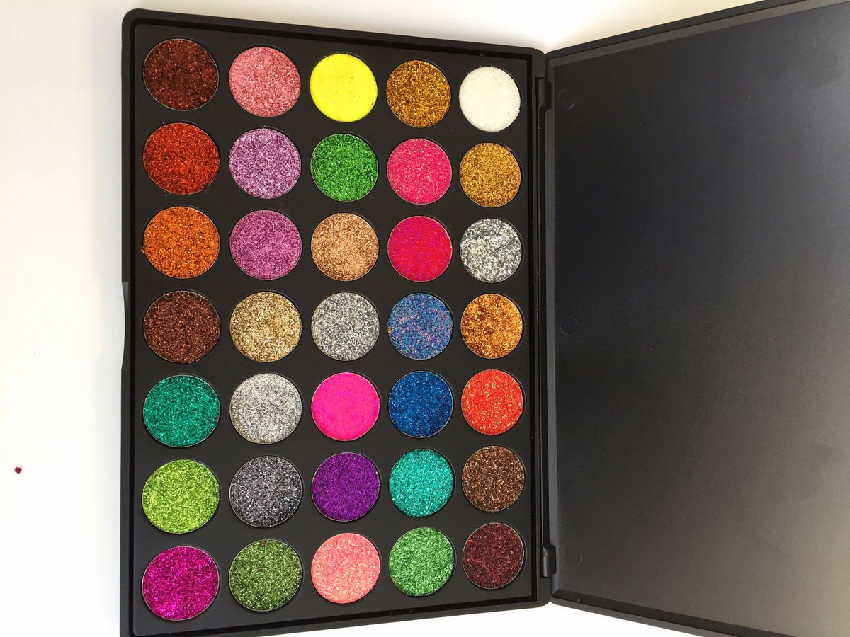 35‑Farben‑Glitter‑Palette | LuxeStyle