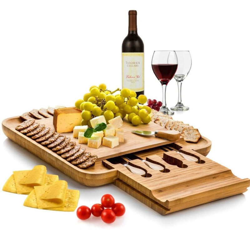 Multifunktionales Schneidebrett aus Bambus – Bild 5 | LuxeStyle