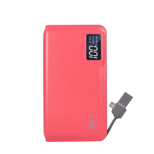 Powerbank mit LCD-Anzeige, 10'000 mAh