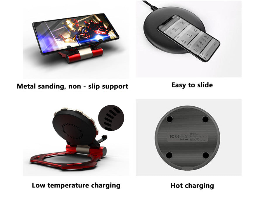 Iron Man QI Wireless Charger Stand