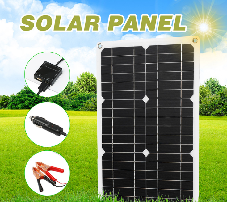 Monokristallines Solarpanel mit Laderegler – Bild 2 | LuxeStyle