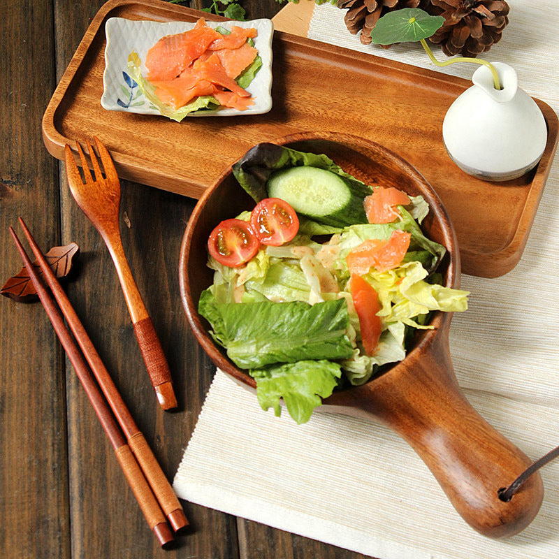 Holzschale im japanischen Stil – Bild 3 | LuxeStyle
