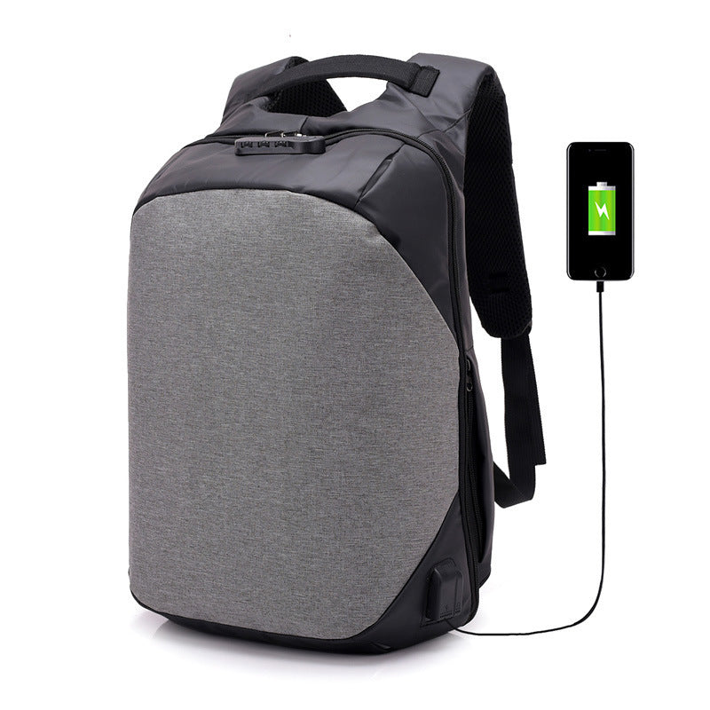 USB-Ladewasserdichter Laptop-Rucksack – Bild 3 | LuxeStyle