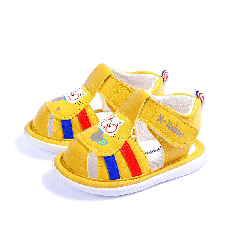 Weiche, rutschfeste Kinderschuhe mit Klettverschluss – Bild 6 | LuxeStyle