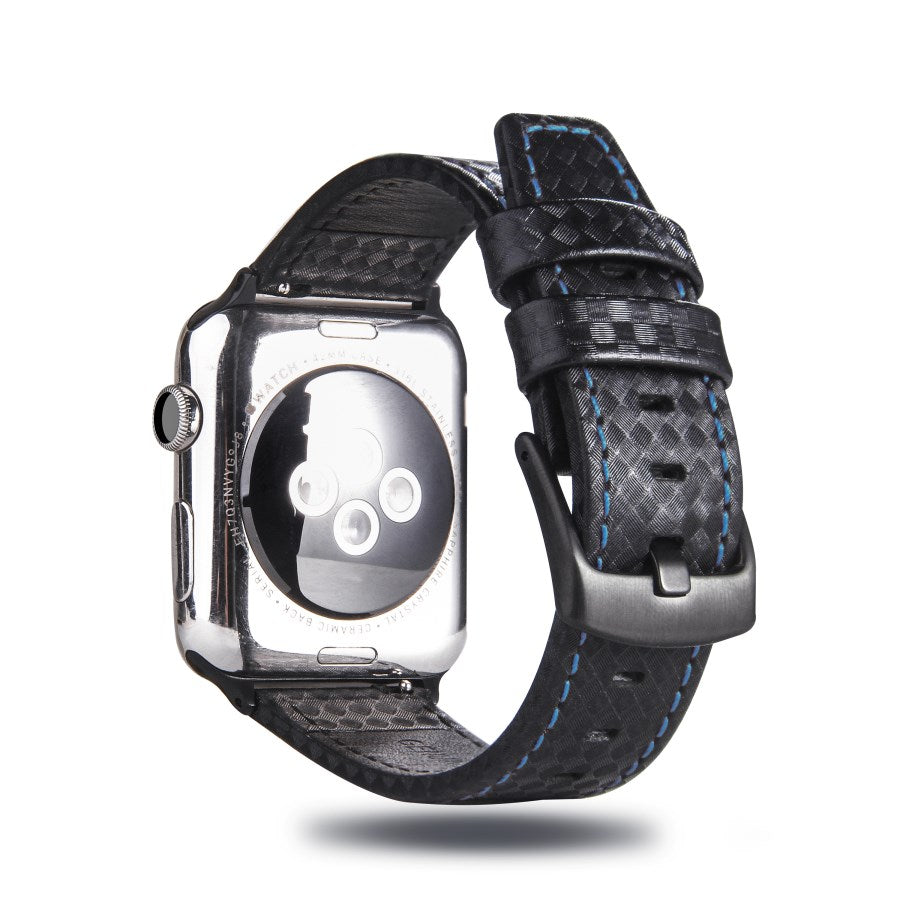 Carbon Fiber Lederarmband für iPhone – Bild 4 | LuxeStyle