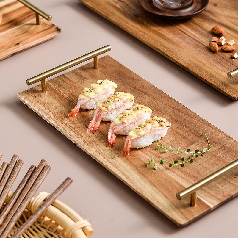 Japanisches Holztablett für Küche & Haushalt | LuxeStyle