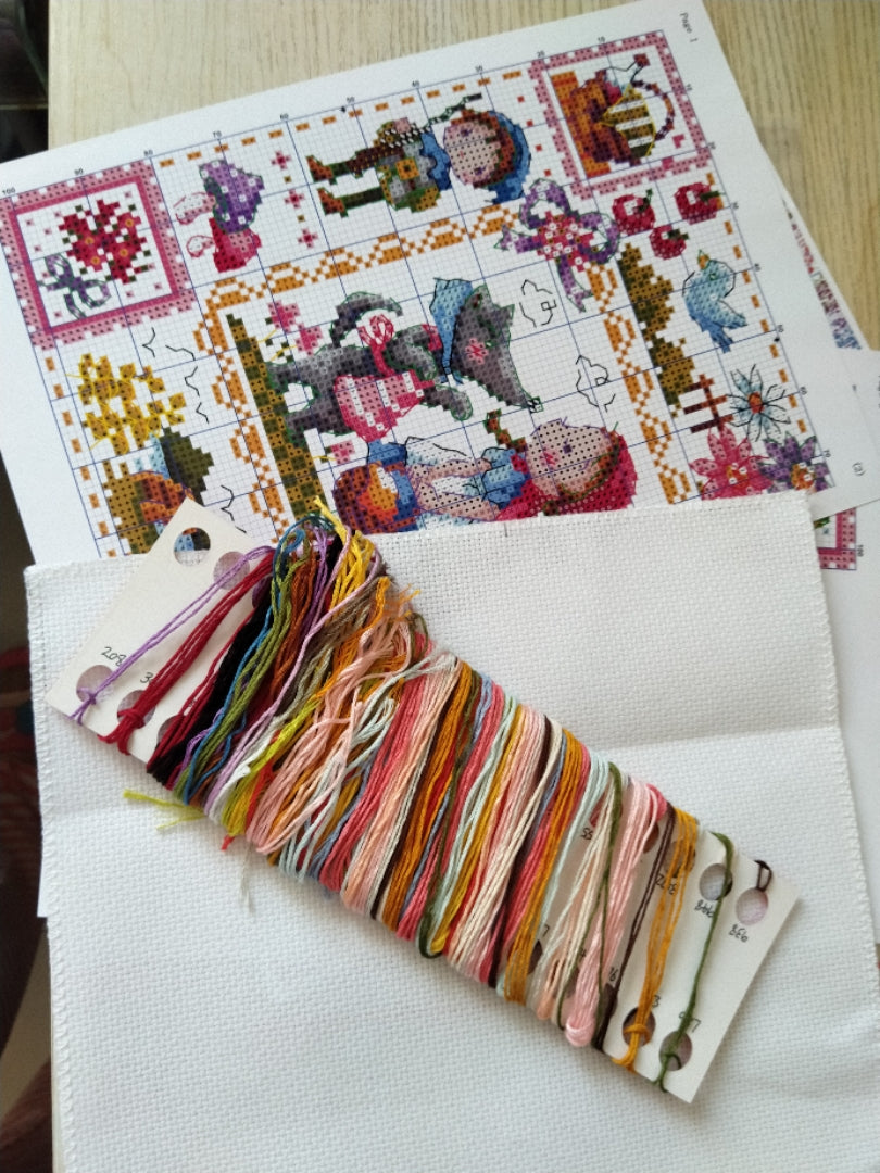 London Kreuzstich Deko-Bild – Bild 3 | LuxeStyle