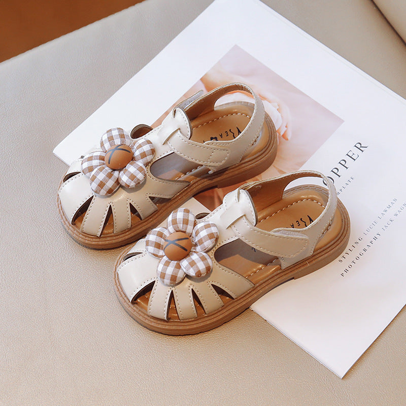 Blumen-Sandalen für Kinder mit weicher Sohle – Bild 2 | LuxeStyle