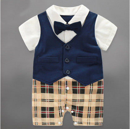 Baby Strampler aus Baumwolle mit langen Ärmeln