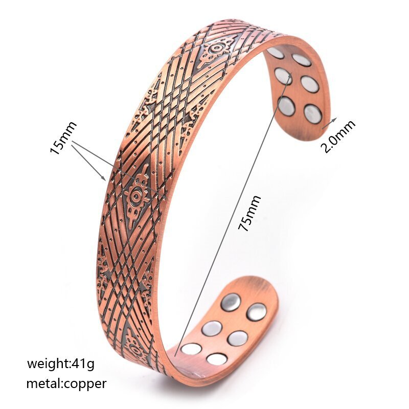 Magnetarmband aus Kupfer – Bild 7 | LuxeStyle