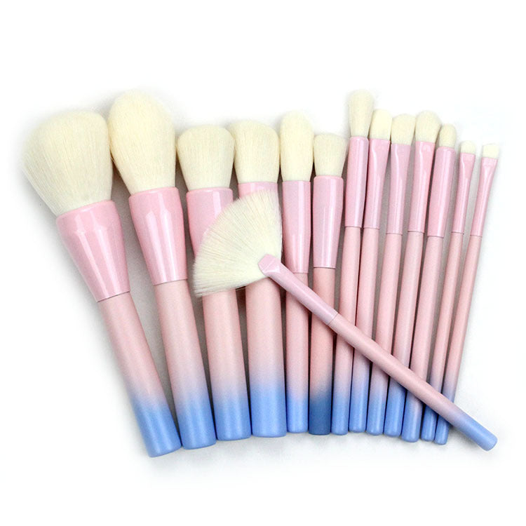 Make-up Pinsel-Set mit Farbverlauf