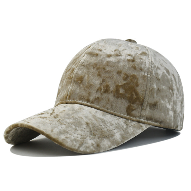 Samt-Cap «Velours» · Retro Baseball-Mütze, verstellbar – Ansicht 3