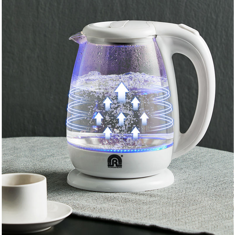 Elektrischer Wasserkocher aus Glas mit Abschaltautomatik – Bild 5 | LuxeStyle