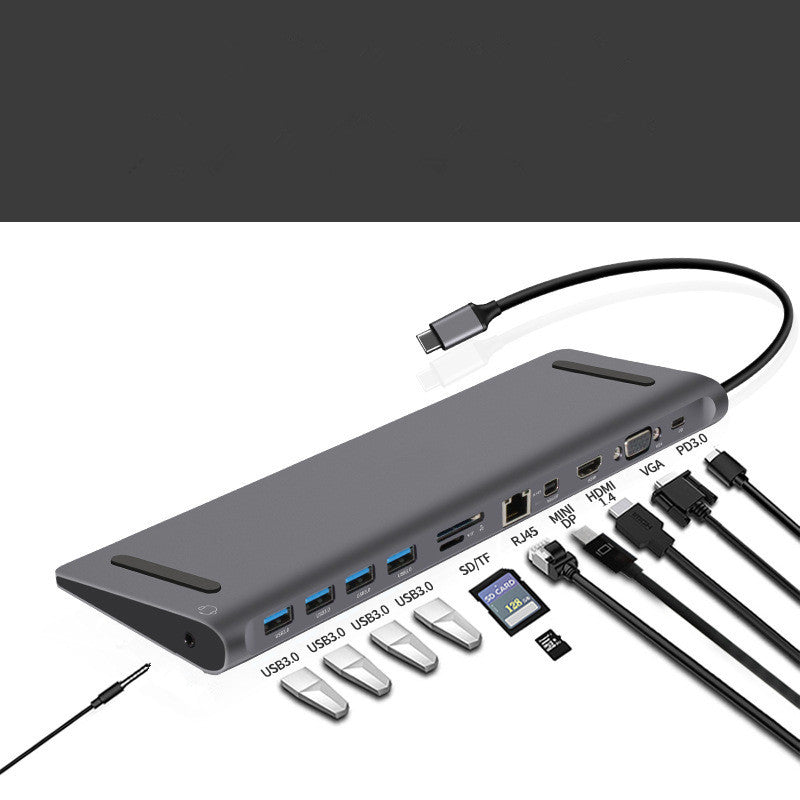 USB-C Hub Dockingstation 12-in-1 | LuxeStyle
