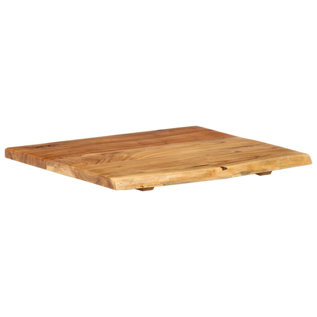 Waschtischplatte Akazienholz 58x52 cm
