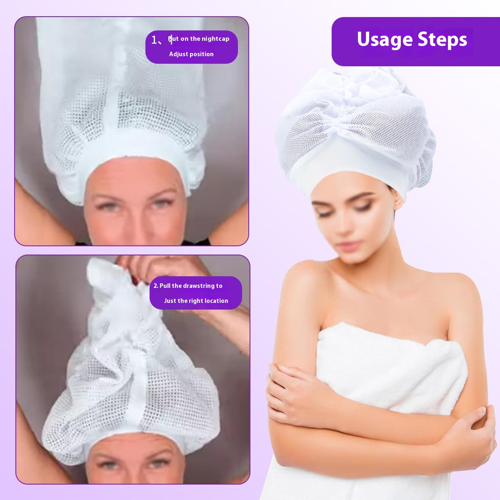 Mesh-Haartrockenhaube für Locken