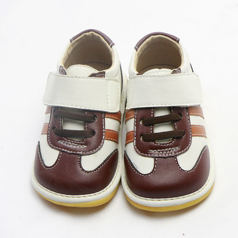 Baby Klettverschluss-Schuhe mit weicher Sohle – Bild 3 | LuxeStyle