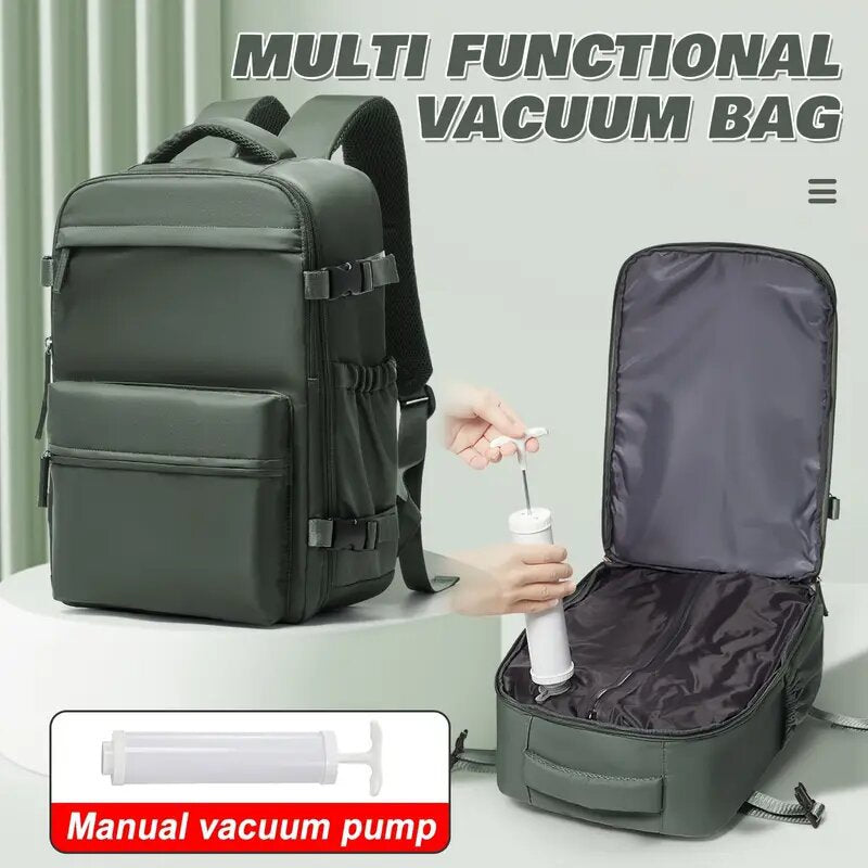 Minimalistischer Vakuum-Kompressionsrucksack – Bild 6 | LuxeStyle