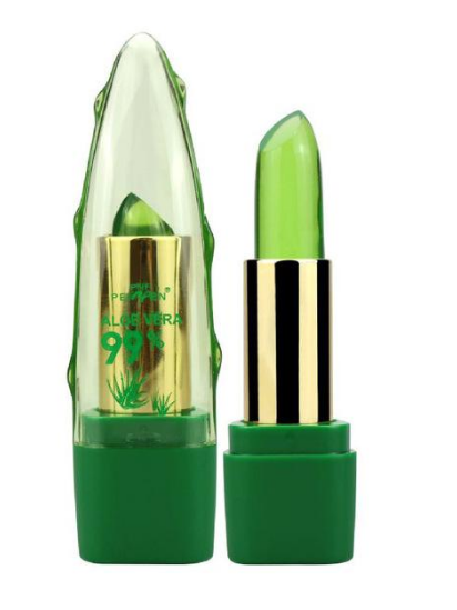 Farbwechselnde Lippenpflege mit Aloe Vera