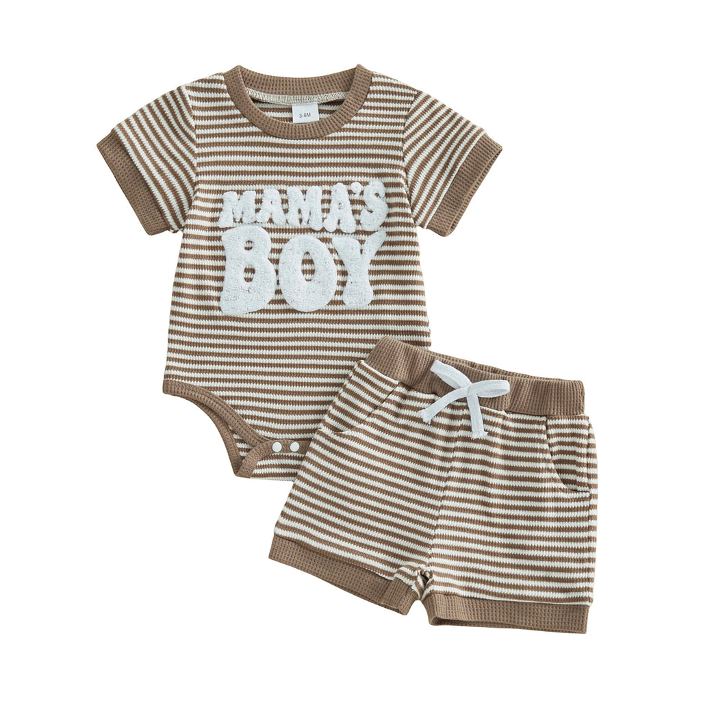 Baby-Strampler und Shorts-Set für Jungen – Bild 3 | LuxeStyle