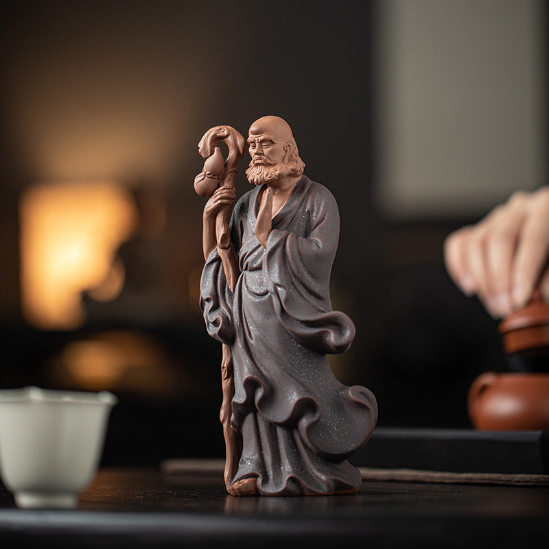 Zen-Bodhidharma Flussüberquerung Ornament – Bild 4 | LuxeStyle
