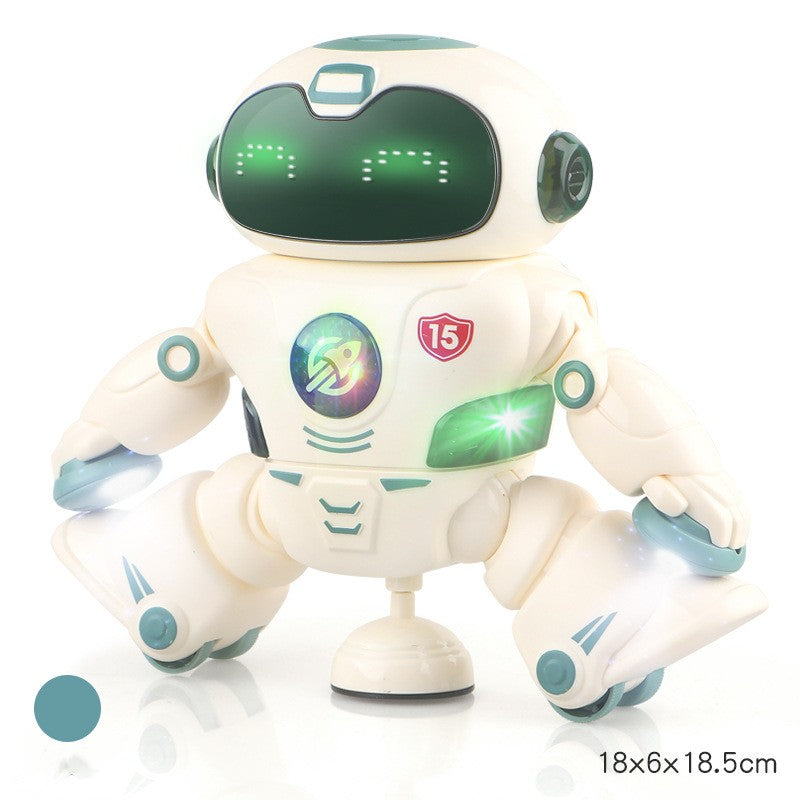 Tanzender Roboter mit Licht und Musik