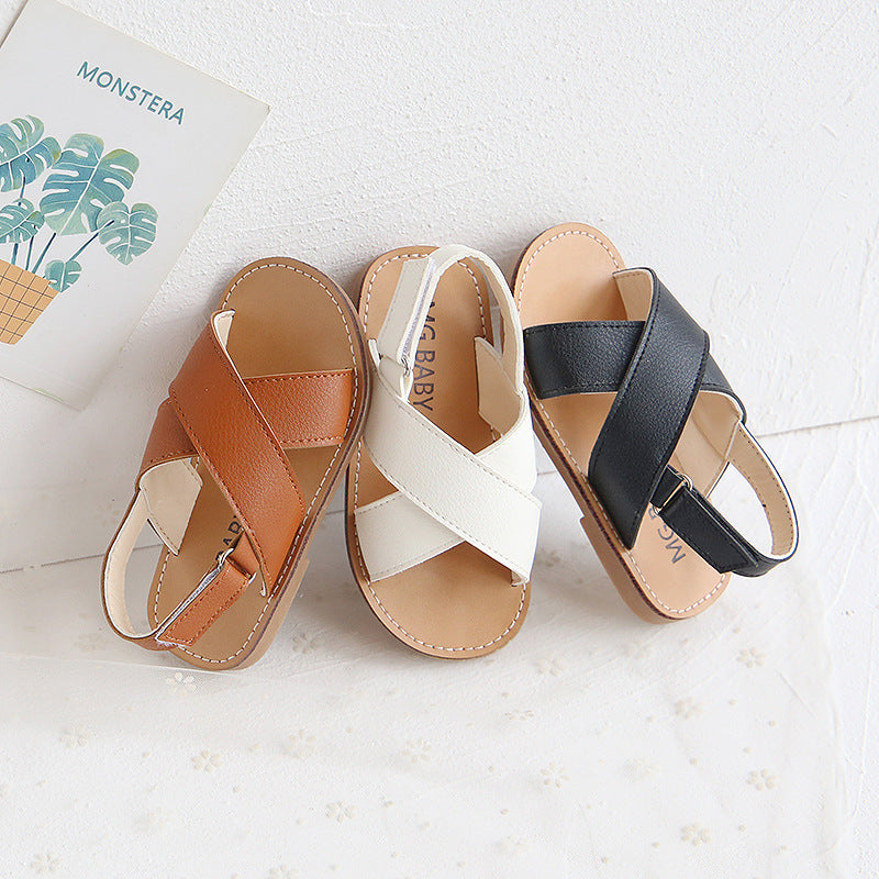 Kinder Cross-Sandalen mit Klettverschluss – Bild 4 | LuxeStyle