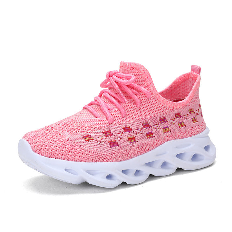 Sportliche Mädchenschuhe mit Mesh – Bild 6 | LuxeStyle