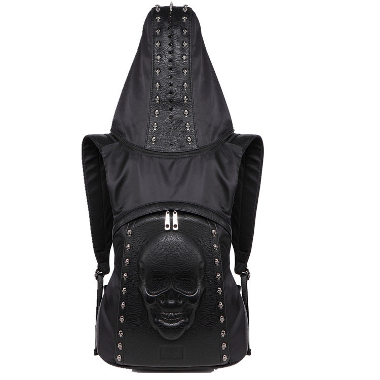 Rucksack mit Totenkopf-Nieten | LuxeStyle