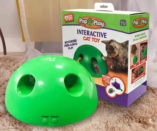 Interaktives Katzenspielzeug mit Krallenschärfer – Bild 4 | LuxeStyle
