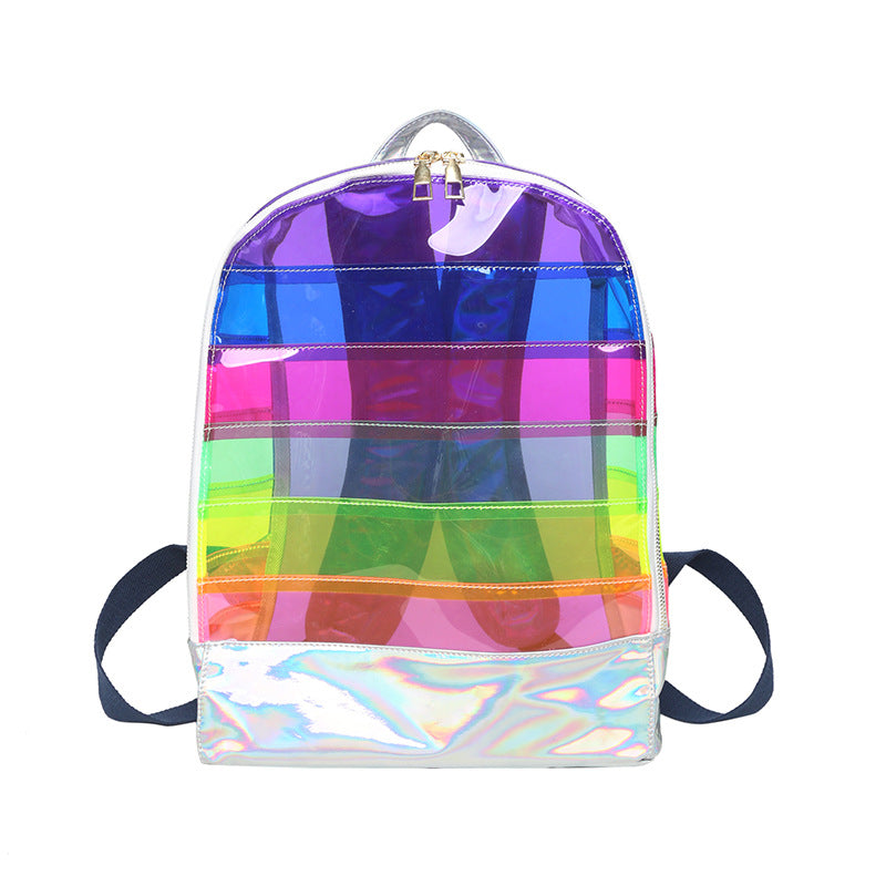 Transparenter PVC Rucksack mit grossem Fassungsvermögen – Bild 4 | LuxeStyle