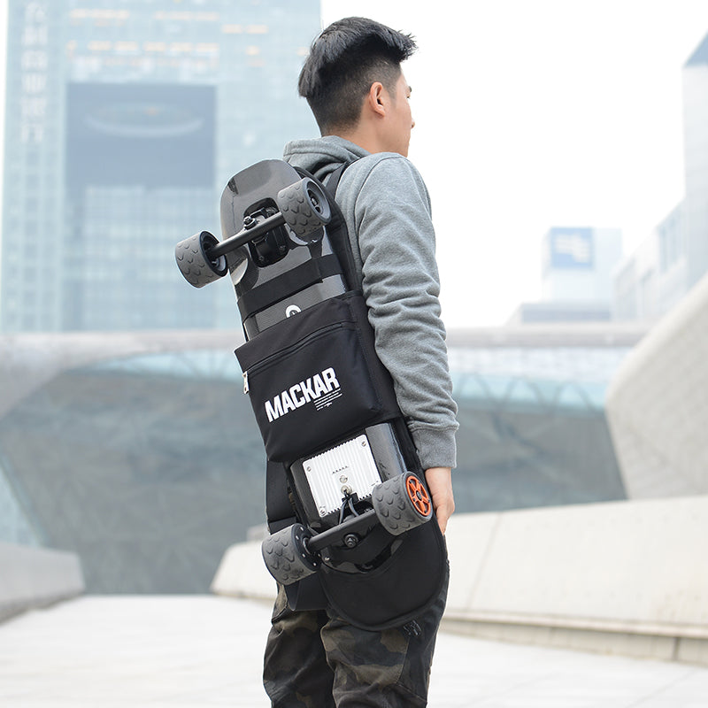 Skateboard-Rucksack mit Doppelträger – Bild 3 | LuxeStyle