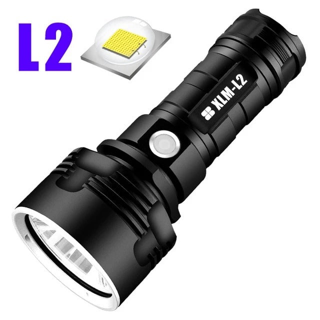 Superhelle LED-Taschenlampe mit Fokus