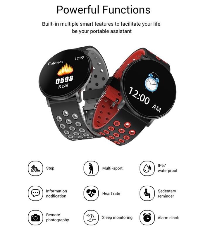 Smart-Armband W8 mit 1.3 Zoll Farbdisplay