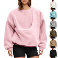 Kuscheliger Flanell-Pullover für Damen