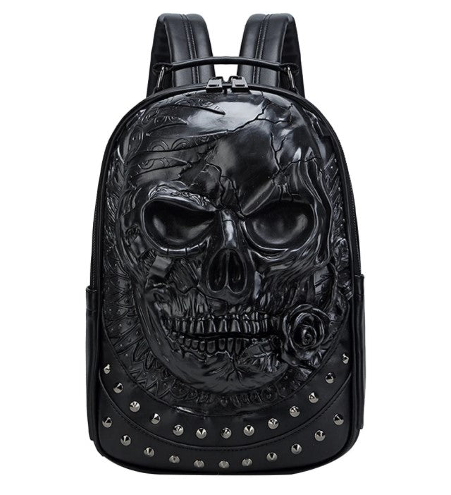 3-dimensionaler Totenkopf-Rucksack – Bild 2 | LuxeStyle