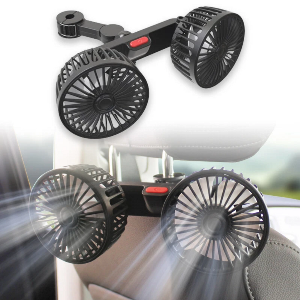 Auto-Ventilator zwei Köpfe Detail