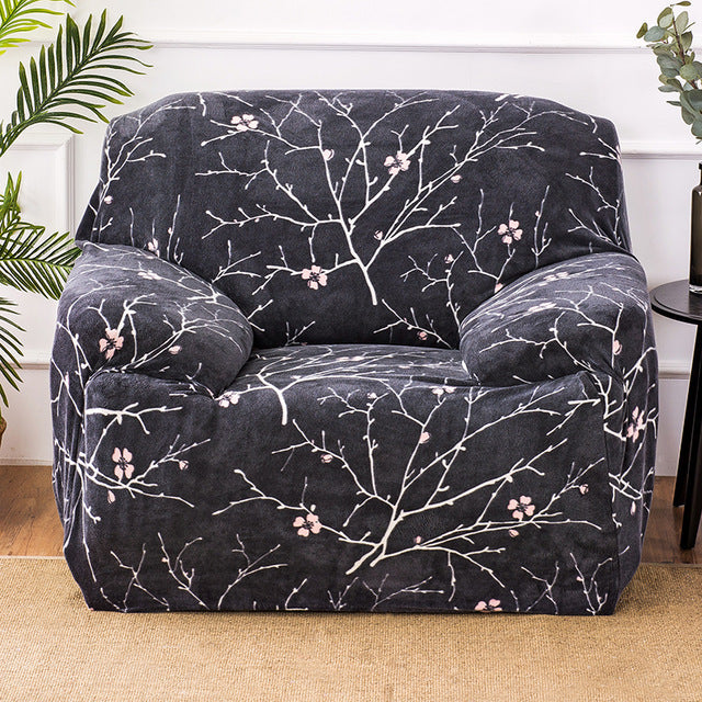 Elastischer Anti-Rutsch Sofaüberzug aus Plüsch – Bild 8 | LuxeStyle