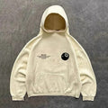 American Retro Hoodie mit Ball 8 Print