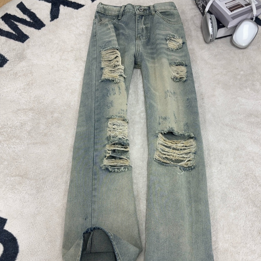 Herren Loose Fit Jeans mit weitem Bein