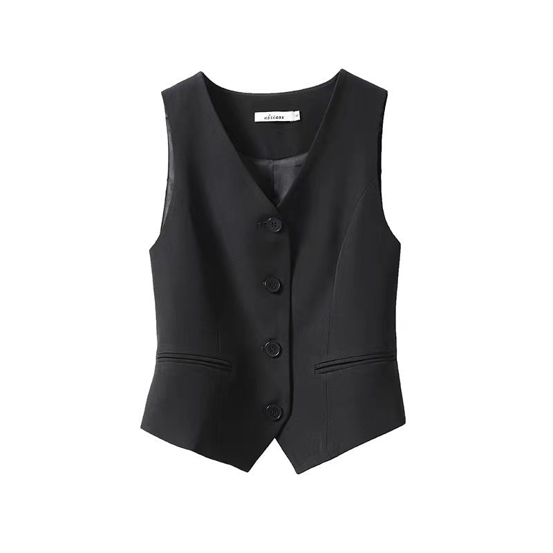 Elegante Blazer-Weste für Damen