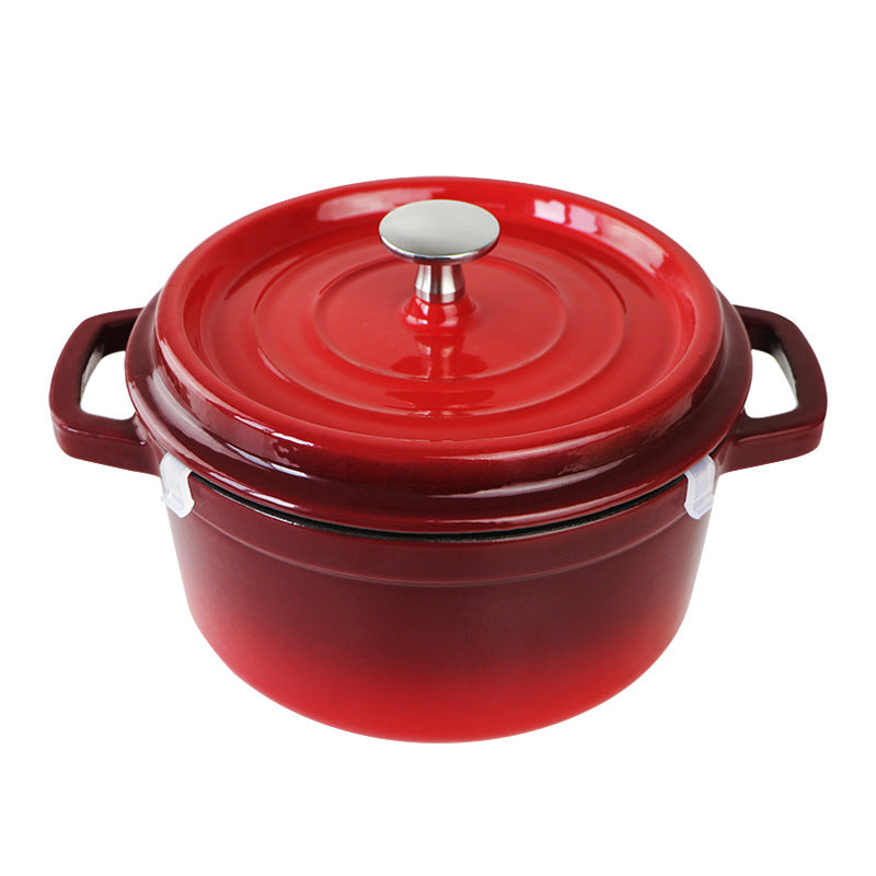 Gusseisen-Emaille-Topf 22cm – Bild 5 | LuxeStyle