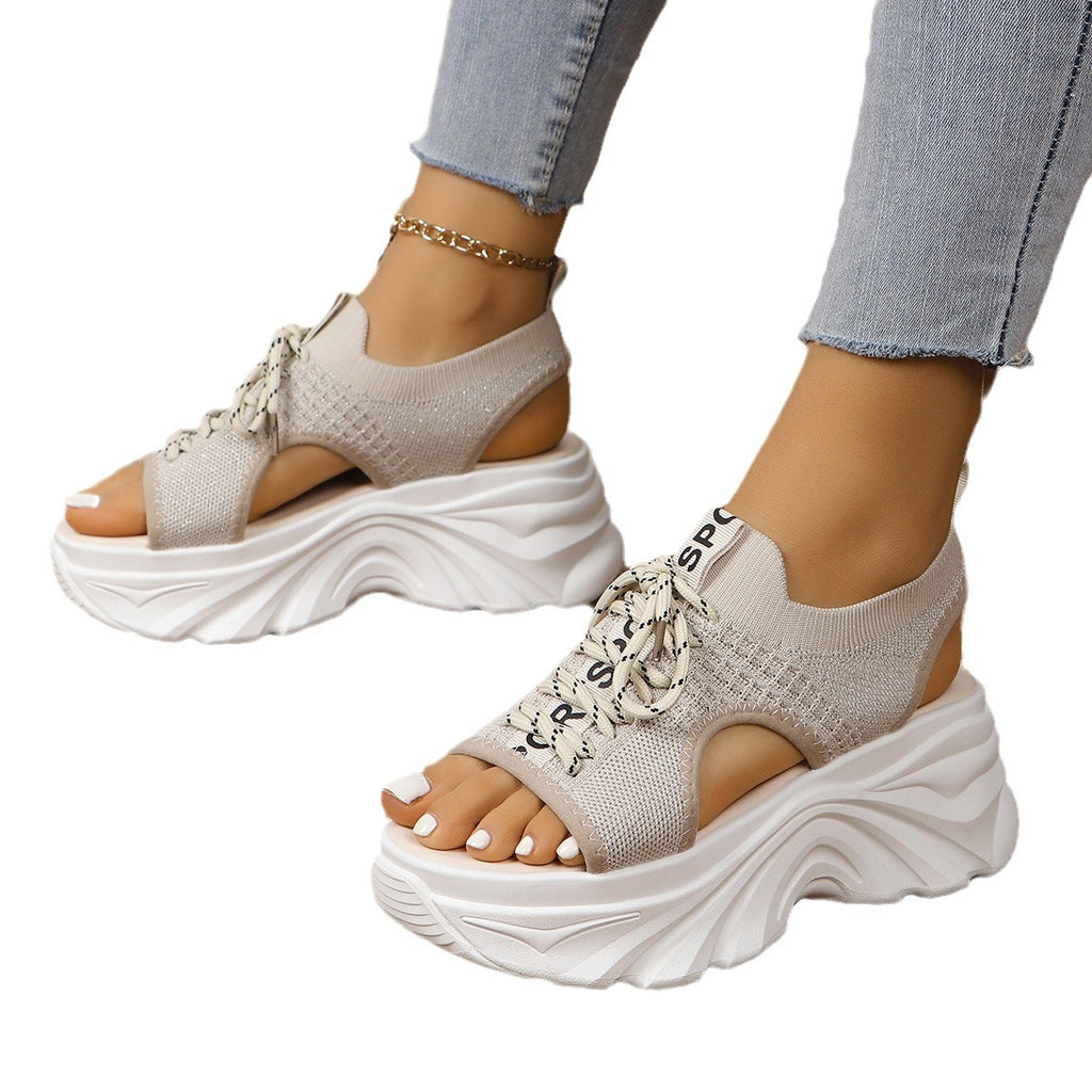 Sandalen mit Plateau – Bild 4 | LuxeStyle