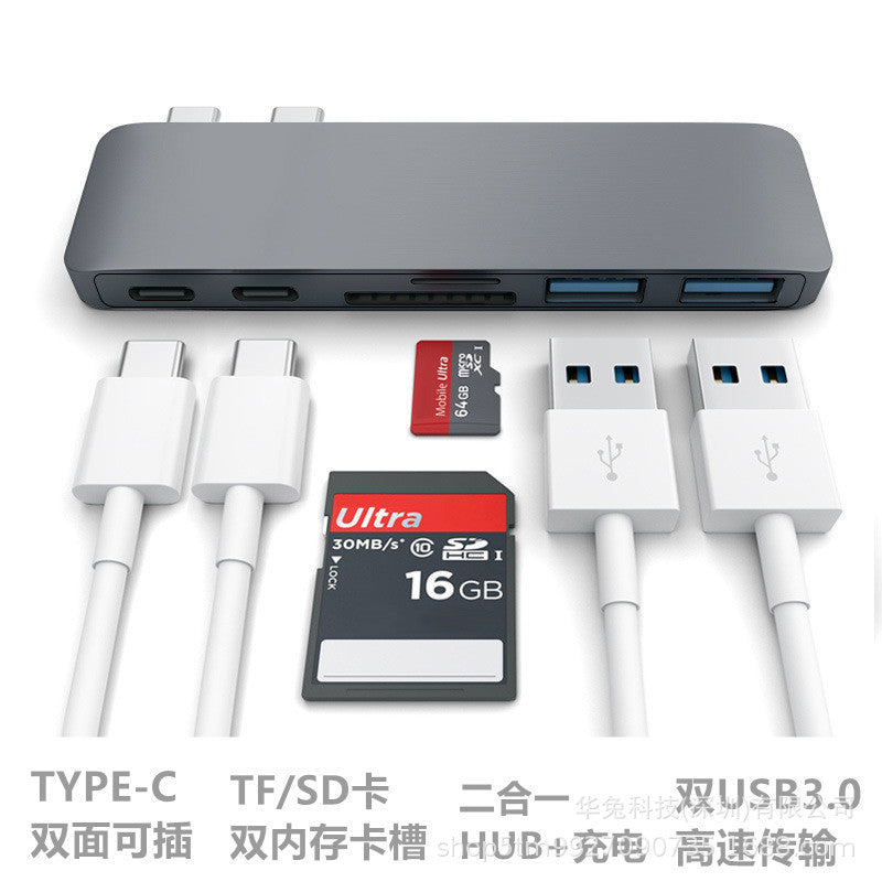 USB-C Dual-Hub für MacBook